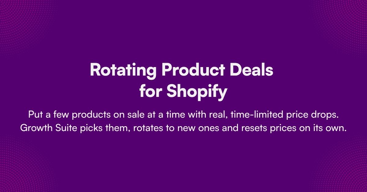 Product Deals - Özellik Görseli